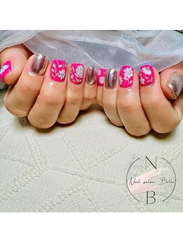 サング ネイル ビューティー アトリエ(suNg nail beauty atelier)/繊細インド刺繍アート