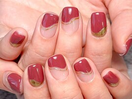 ニュアンスフレンチネイル