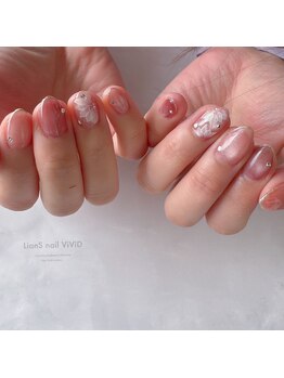リアンスネイル ヴィヴィッド 岡山店(LianS nail ViViD)/ナチュラル