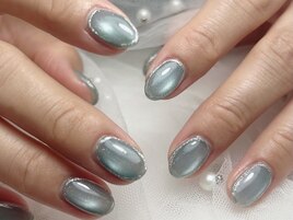 マグネット/ラメ囲み/シンプル