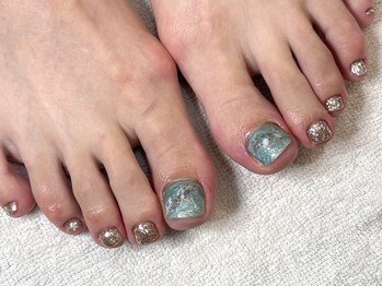 スワロンネイル 名古屋店(SWALLON NAIL)/フット☆定額デザイン