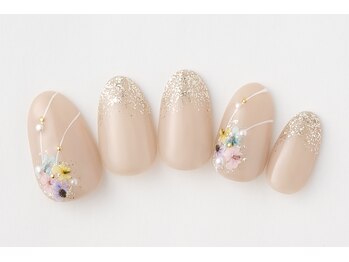 【アートコース】押花ブーケ