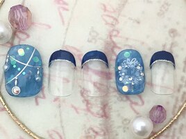 クリスマスネイル