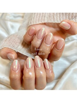 オーロラミラーネイル