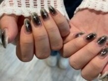 エニー ネイル 鳥栖店(ANY Nail)/ブラックチークネイルで個性的に