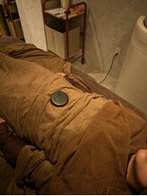 月のゆりかご/ホットストーン使用して安眠