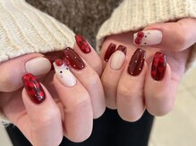 プラス ファースト(Plus 1st)/リボンネイル♪byKobayashi