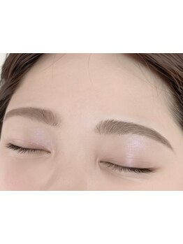 アイブロウメニューがあるサロン