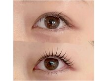 まつ毛を根元から立ち上げる最新まつ毛パーマです☆