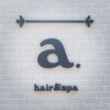 ａ．ｈａｉｒ＆ｓｐａ（キレイ）ロゴ
