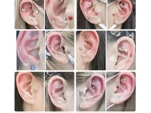 人気の耳ツボジュエリーで可愛く健康に♪お好きなパーツ選べます