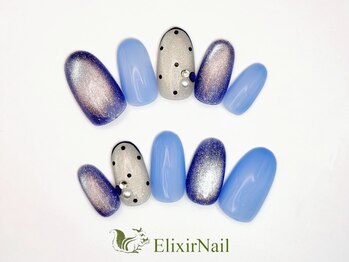 エリクサーネイル 長堀橋(Elixir Nail)/定額aシンプル/クーポン使用