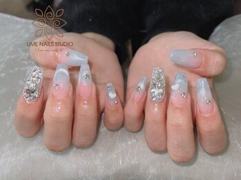 ウメネイルスタジオ(UME NAIL STUDIO)/* 長 さだしやり放題×つけ放題