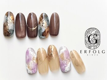 ひび割れニュアンスネイル！