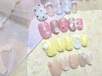 アローナ(Arona)の写真/持ち込みデザインも大歓迎◎ハイセンスなStaffが作り出すこだわりのネイルで指先に小さなトキメキを♪