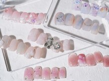 ナイスネイル 泉佐野店(NICE NAIL)の雰囲気（#ワンカラー#マグネット#長さだし#パラジェル#フィルイン#定額）