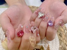 ネイルサロン トゥービー 御徒町上野(To Be)/パーツ付け放題コース8990円