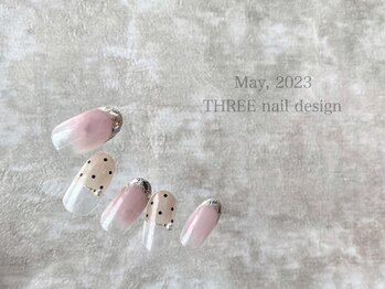 スリー(THREE)/May 2023/nail design