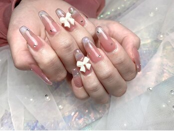 エンジェルヒーリング 新栄店の写真/\スカルプ専門店/持ち込みArtの再現性も高く、どの角度から見ても美しく魅力的な仕上がりに!満足度◎