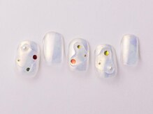 アイネイルズ 恵比寿店(I nails)/カラフルストーン6980円