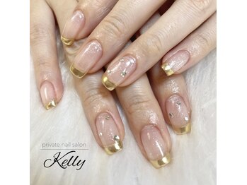 ケリー(Kelly)/【パラジェル】フレンチ　ミラー