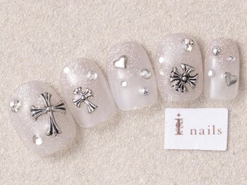 アイネイルズ 三宮店(I nails)/グラデクロムパーツ