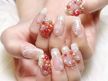 アールズネイル(R's Nail)の写真/「ベイビーブーマー」！チークマグネットフレンチも★お得にトレンドを◎