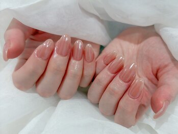 《パラジェル》艶ミラーネイル