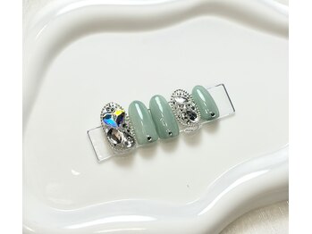 埋め尽くしネイル