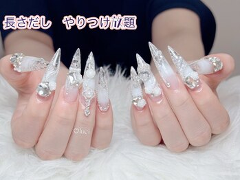 ルシ ネイル 新大久保(LUCI NAIL)の写真/チップ長さだし5XLまで対応！猫爪やダックネイルも可能♪持ち込み再現性◎でなりたい指先に。