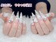 ルシ ネイル 新大久保(LUCI NAIL)の写真/チップ長さだし5XLまで対応！猫爪やダックネイルも可能♪持ち込み再現性◎でなりたい指先に。