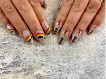 モレリア 心斎橋店(morelia)/レインボーネイル