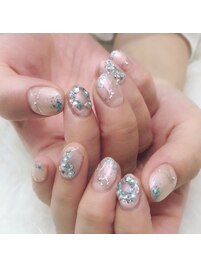 クリスマスネイル