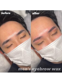 サン ヘアーアンドメイク(Sa N.HAIR&MAKE)/メンズアイブロウWAX