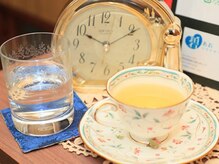 あおの雰囲気（マッサージ後はハーブ系のお飲み物で、内側からもすっきり。）