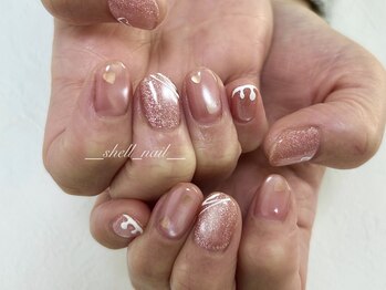 ホワイトデーネイル