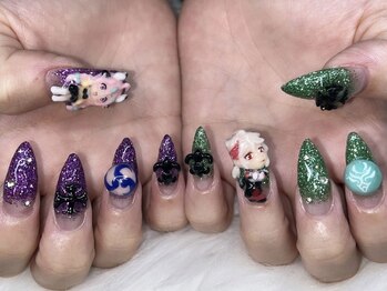 ネイルズゴーゴー 新宿店(NAILSGOGO)/スカルプ3Dやり放題