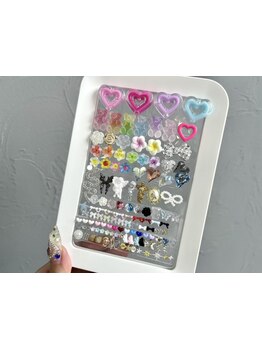 カラー・パーツの種類が豊富