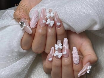 ウメネイルスタジオ(UME NAIL STUDIO)/* 長 さだしやり放題×つけ放題