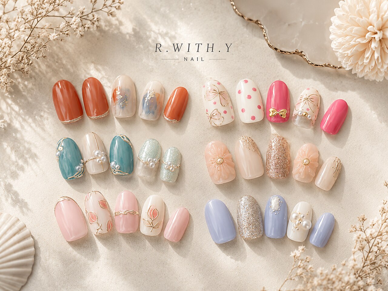 【R】ネイル詰め合わせ アール ウィズ ワイネイル(R.with.Y NAIL)｜ホットペッパービューティー