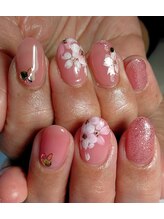 トータルサロン 白べぇーっ プラス/☆桜ネイル☆