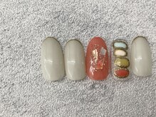 武蔵小杉ネイルサロン ケイ プラス(K.PLUS)/デザインジェル￥7600