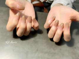 ブラウングラデーション