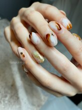 ネイルサロン アージュ(Nail Salon A jyu)/大人サマーニュアンスネイル