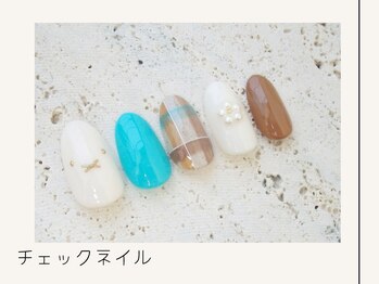 プレンティー 北千住西口店(plenty)/チェックネイル