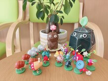 いな穂整体院/お店のピクミンたち