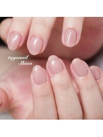 パラジェルピンクネイル