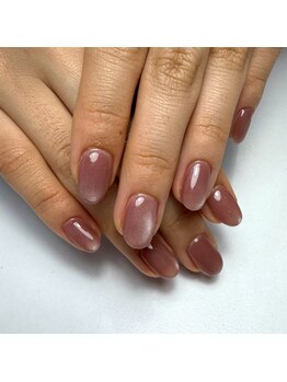 パダアット ヴァラネイル 天神南店(PADA at VALLANAIL)/マグネットネイル/ワンカラー