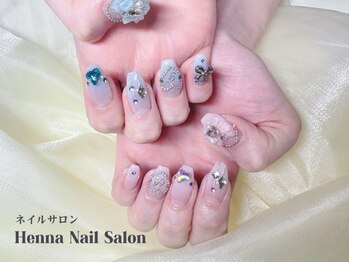 ヘンナ(Henna)の写真/【日常を特別な１日のように…★】ブライダルやイベントなど、こだわりたいデザインに嬉しい定額コースも♪
