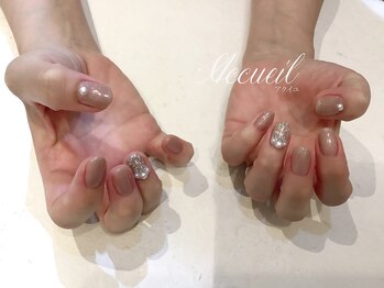 アクイユ 銀座店(ACCUEIL)/ツイードネイル